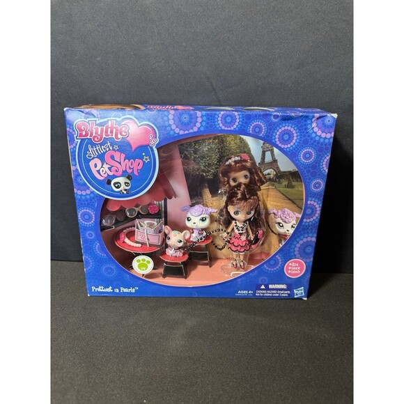 New Littlest Pet Shop Blythe Prettiest in Pearls #B14 Doll #1862 #1863 - Picture 3 of 10